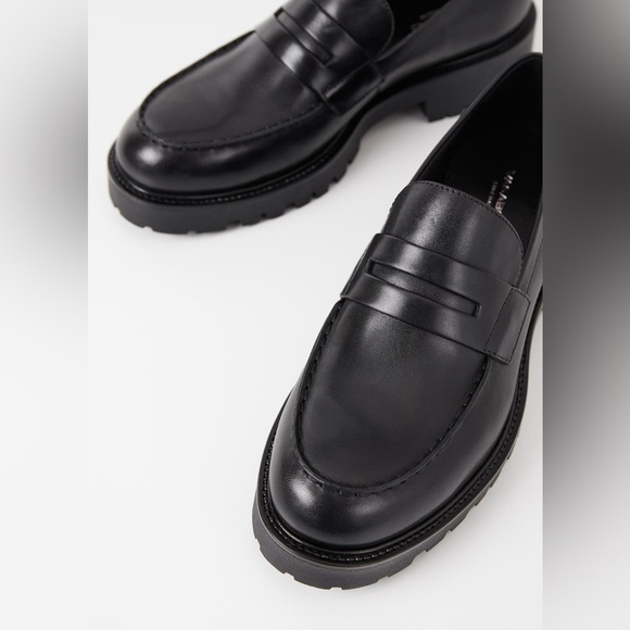 NEW! BNIB Vagabond Kenova Women’s Black Leather Black Leather Men's Loafers, 9 - Picture 4 of 8